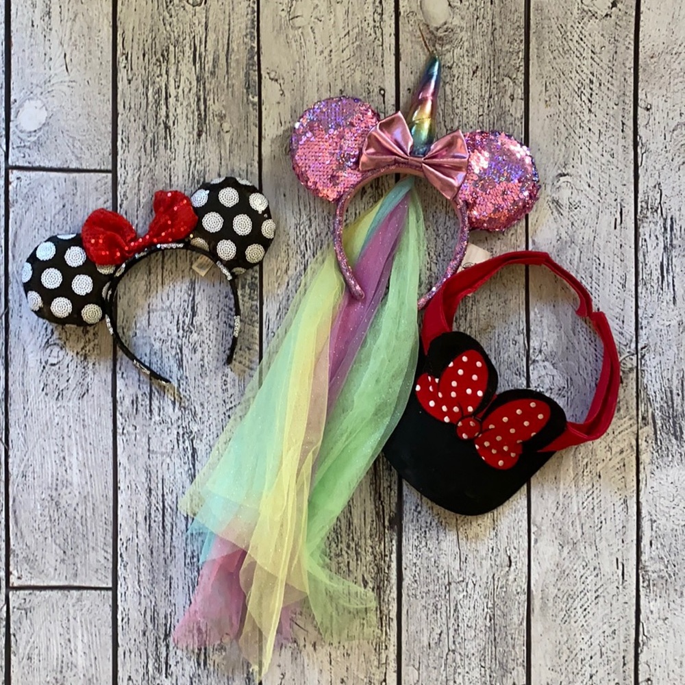 Disney Minnie ears bundle Disneyland
